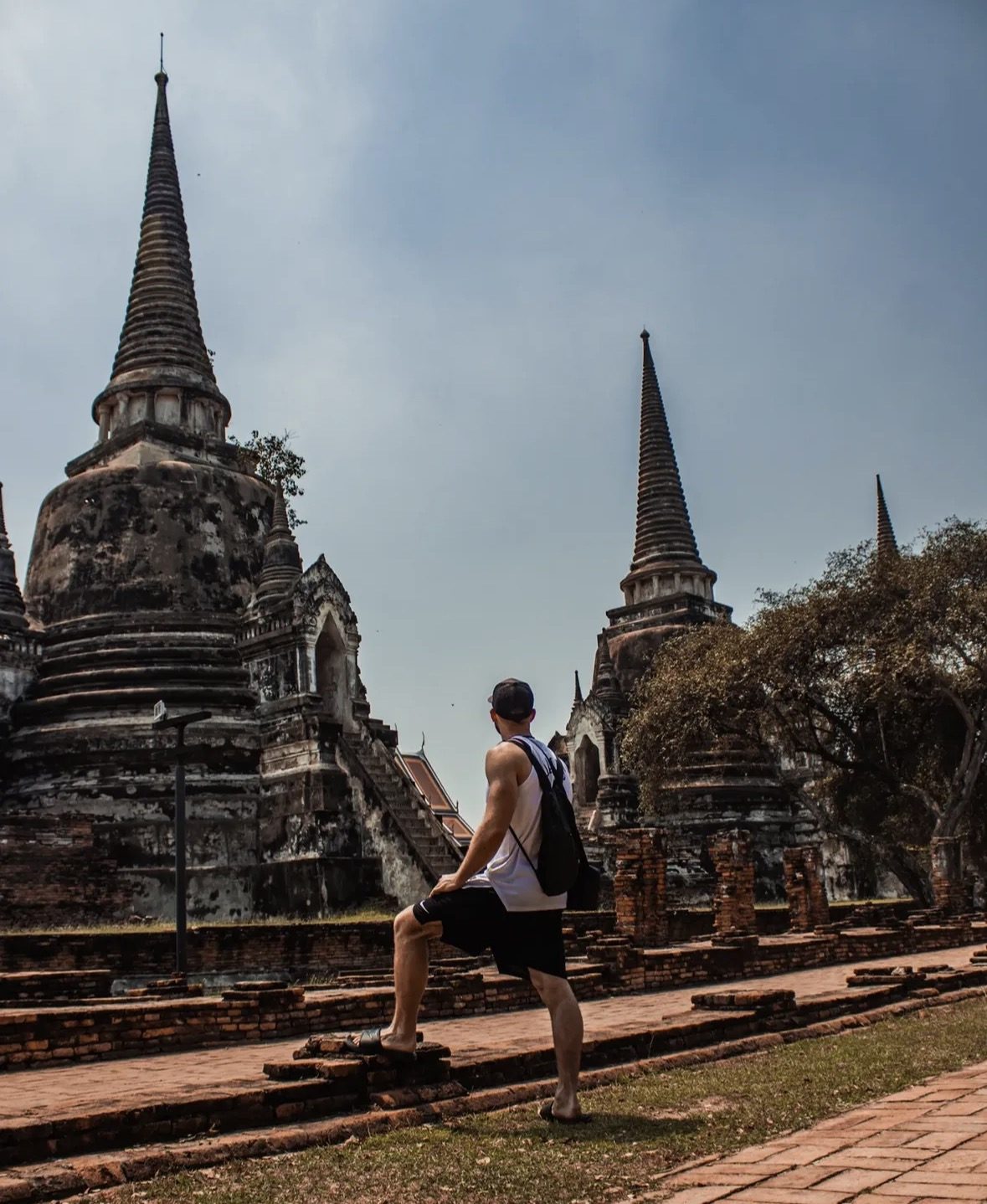 History of Ayutthaya Historical Park landscape